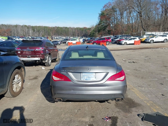 2014 Mercedes-Benz CLA-Class CLA 250 with VIN WDDSJ4EBXEN134893, listed as a IAAI auction lot 41144141 with 123,380 mi miles. Bid and sale history available at carsss.com. Image 16.
