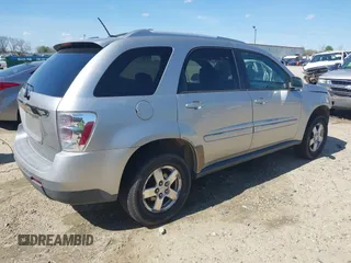 2007 Chevrolet Equinox LT with VIN 2CNDL73F876092019, listed as a IAAI auction lot 41882438 with 85,418 mi miles. Bid and sale history available at carsss.com. Image 4.