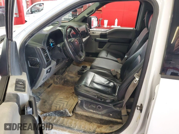 2018 Ford F-150 XL with VIN 1FTEW1EG1JFB41626, listed as a IAAI auction lot 42679343 with 157,482 mi miles and . Bid and sale history available at DreamBid. Image 30.