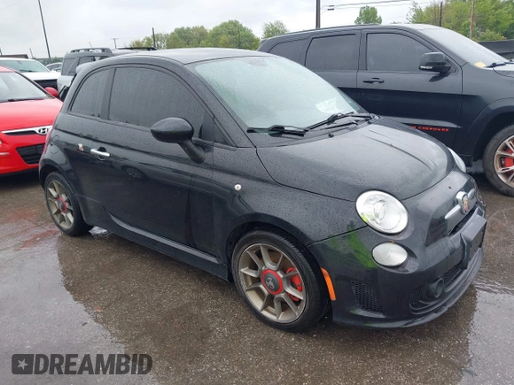 2012 FIAT 500 Abarth with VIN 3C3CFFFH9CT360049, listed as a IAAI auction lot 42319565 with 163,888 mi miles and . Bid and sale history available at DreamBid. Image 1.