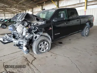 2022 Ram 2500 Lone Star z VIN 3C6UR5DLXNG190148, wystawiony jako Copart lot #50540685 z przebiegiem 37 639 mil mil oraz Szkoda całkowita • Salvage title. Historia ofert i sprzedaży dostępna na DreamBid. Obrazek 1.