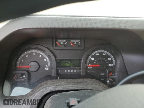 2013 Ford Econoline Cargo Commercial with VIN 1FTNE1EL3DDA02131, listed as a Copart auction lot 54057485 with 63,630 mi miles and Salvage title. Bid and sale history available at DreamBid. Image 9.