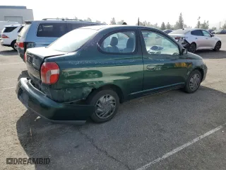 2001 Toyota ECHO with VIN JTDAT123010117491, listed as a Copart auction lot 54008555 with 258,045 mi miles and Salvage Title. Bid and sale history available at carsss.com. Image 3.