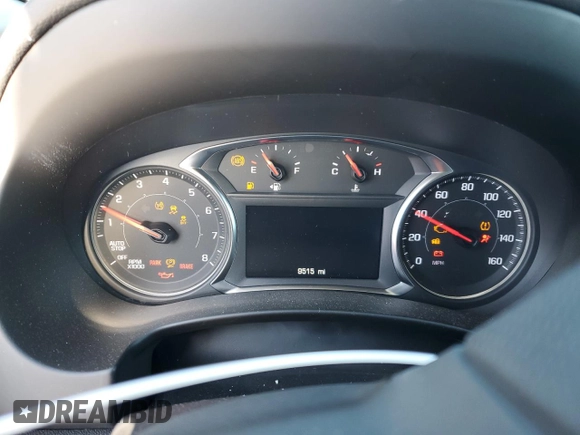 2024 GMC Terrain SLE with VIN 3GKALTEGXRL315038, listed as a Copart auction lot 41626455 with 9,515 mi miles and Salvage Title. Bid and sale history available at DreamBid. Image 9.
