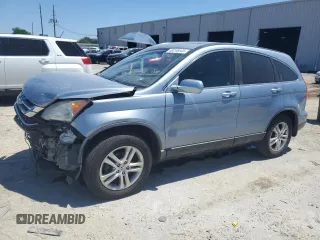 2011 Honda CR-V EX-L with VIN 5J6RE3H74BL025801, listed as a Copart auction lot 53248445 with 156,919 mi miles and Non Repairable. Bid and sale history available at carsss.com. Image 1.