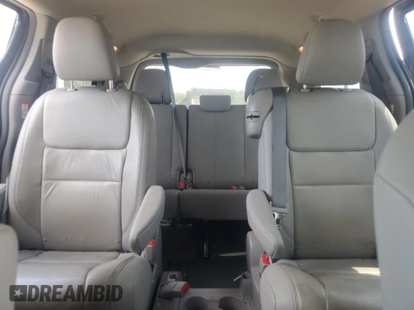 2015 Toyota Sienna XLE with VIN 5TDYK3DC6FS576670, listed as a Copart auction lot 62612345 with 106,475 mi miles and Salvage title. Bid and sale history available at DreamBid. Image 10.