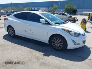 2015 Hyundai Elantra SE z VIN 5NPDH4AE5FH568056, wystawiony jako IAAI lot #41883059 z przebiegiem 94 752 mil mil oraz . Historia ofert i sprzedaży dostępna na DreamBid. Obrazek 1.