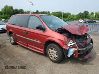 2007 Dodge Grand Caravan SE with VIN 1D4GP24RX7B227907, listed as a Copart auction lot 59116895 with Not provided miles and Salvage title. Bid and sale history available at DreamBid. Image 4.