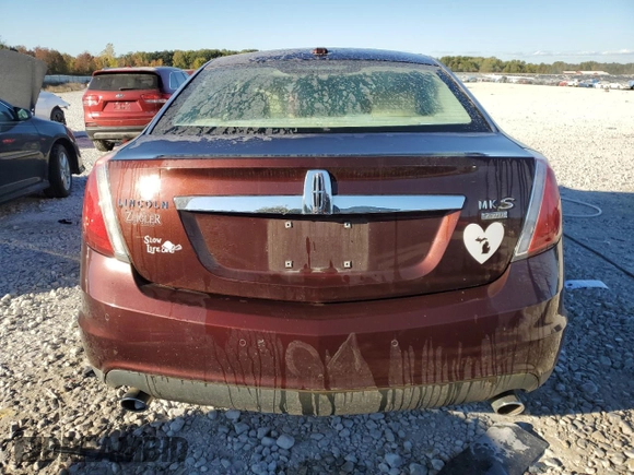 2010 Lincoln MKS with VIN 1LNHL9ER4AG604354, listed as a Copart auction lot 74895724 with Not Provided miles and Clean Title. Bid and sale history available at DreamBid. Image 6.