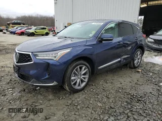 2024 Acura RDX Technology with VIN 5J8TC2H57RL017925, listed as a Copart auction lot 47653855 with 6,407 mi miles and Salvage Title. Bid and sale history available at carsss.com. Image 1.
