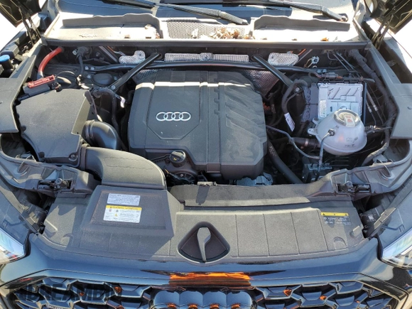 2023 Audi Q5 Sportback S line Premium Plus with VIN WA15AAFY6P2089295, listed as a Copart auction lot 55124535 with 16,884 mi miles and Salvage title. Bid and sale history available at DreamBid. Image 12.