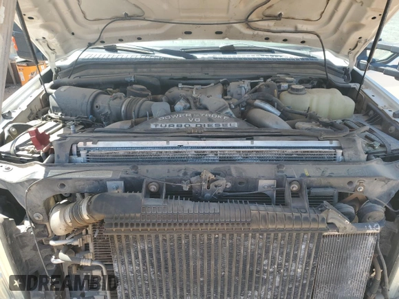 2008 Ford F-250 XL with VIN 1FTSW20R88ED18528, listed as a Copart auction lot 57080025 with 208,282 mi miles and Salvage title. Bid and sale history available at DreamBid. Image 11.