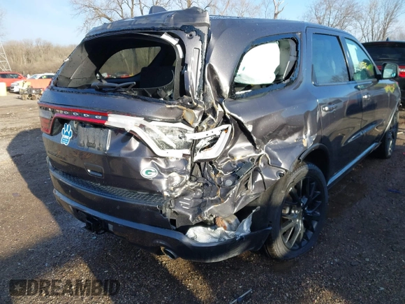 2016 Dodge Durango SXT with VIN 1C4RDHAG3GC502399, listed as a IAAI auction lot 41805525 with 118,836 mi miles and . Bid and sale history available at DreamBid. Image 6.