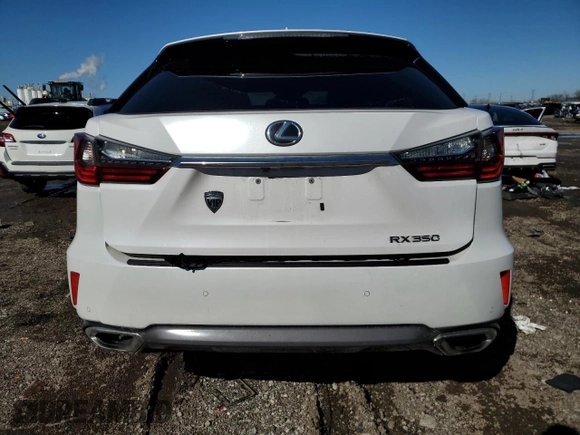 2017 Lexus RX with VIN 2T2ZZMCA8HC050098, listed as a Copart auction lot 48070025 with 99,279 mi miles and Salvage Title. Bid and sale history available at carsss.com. Image 6.