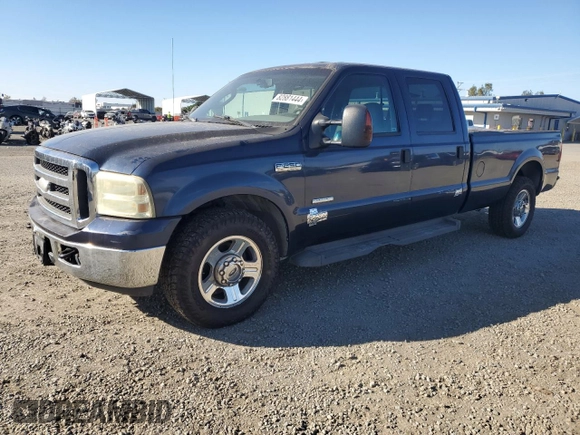 2007 Ford Super Duty F-250 XL with VIN 1FTSW20P27EA62819, listed as a Copart auction lot 82881444 with 244,004 mi miles and Salvage Title. Bid and sale history available at carsss.com. Image 1.