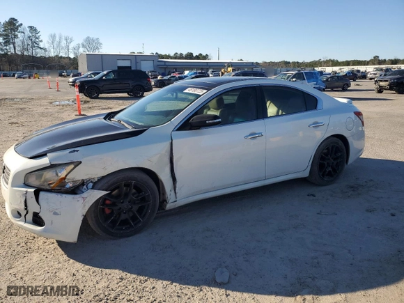2010 Nissan Maxima 3.5 SV w/Premium Pkg with VIN 1N4AA5AP5AC820106, listed as a Copart auction lot 48180725 with 190,006 mi miles and Salvage Title. Bid and sale history available at carsss.com. Image 1.