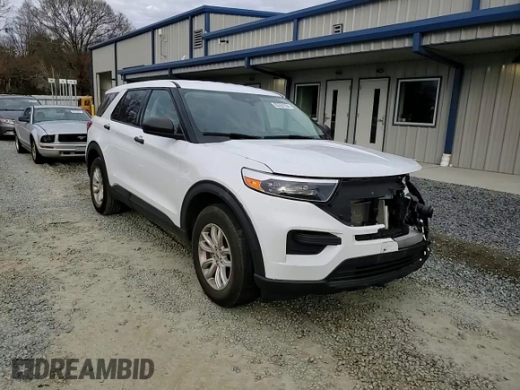 2021 Ford Explorer with VIN 1FMSK8BH6MGA24543, listed as a Copart auction lot 85352104 with 91,118 mi miles and Salvage Title. Bid and sale history available at carsss.com. Image 11.