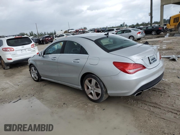 2016 Mercedes-Benz CLA 250 with VIN WDDSJ4EB7GN289596, listed as a Copart auction lot 69891663 with 97,356 mi miles and . Bid and sale history available at DreamBid. Image 2.