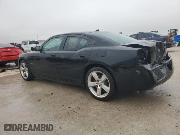 2008 Dodge Charger SRT-8 with VIN 2B3KA73W18H154739, listed as a Copart auction lot 44809055 with 205,634 mi miles and Salvage Title. Bid and sale history available at DreamBid. Image 2.
