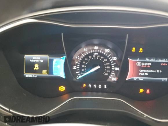 2014 Ford Fusion SE with VIN 3FA6P0H70ER396757, listed as a Copart auction lot 49348925 with 86,987 mi miles and Salvage Title. Bid and sale history available at DreamBid. Image 9.