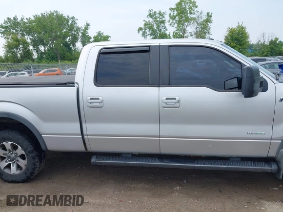 2011 Ford F-150 XLT with VIN 1FTFW1ET4BFA80484, listed as a IAAI auction lot 42465217 with 265,828 mi miles and . Bid and sale history available at DreamBid. Image 13.