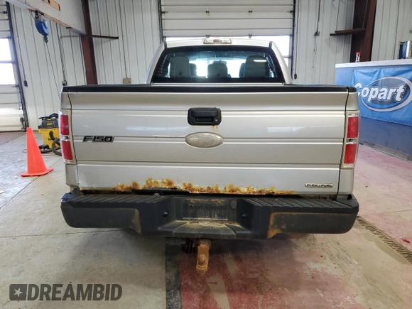 2011 Ford F-150 XL with VIN 1FTEX1CM0BFC26058, listed as a Copart auction lot 52023015 with 164,274 mi miles and Clean Title. Bid and sale history available at carsss.com. Image 6.