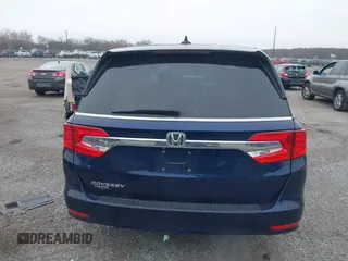 2020 Honda Odyssey EX-L with VIN 5FNRL6H70LB055122, listed as a IAAI auction lot 41620219 with 129,582 mi miles. Bid and sale history available at carsss.com. Image 16.