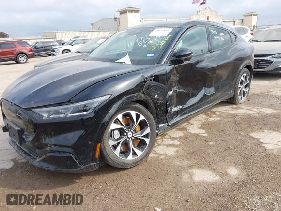 2023 Ford Mustang Mach-E Premium with VIN 3FMTK3SU0PMA96546, listed as a IAAI auction lot 42133825 with Not Provided miles and . Bid and sale history available at DreamBid. Image 18.