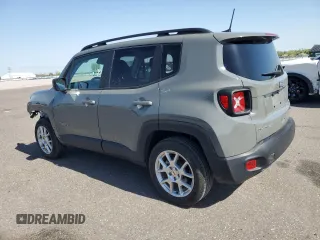 2022 Jeep Renegade Latitude with VIN ZACNJDB18NPN77583, listed as a Copart auction lot 56222315 with 21,551 mi miles and Salvage title. Bid and sale history available at DreamBid. Image 2.