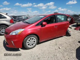 2012 Toyota Prius Two z VIN JTDZN3EU6C3136125, wystawiony jako Copart lot #63746055 z przebiegiem 144 480 mil mil oraz Szkoda całkowita • Salvage title. Historia ofert i sprzedaży dostępna na DreamBid. Obrazek 1.