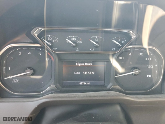 2022 GMC Sierra 1500 Limited SLT with VIN 3GTU9DED6NG124674, listed as a Copart auction lot 74126964 with 47,764 mi miles and Salvage Title. Bid and sale history available at carsss.com. Image 9.