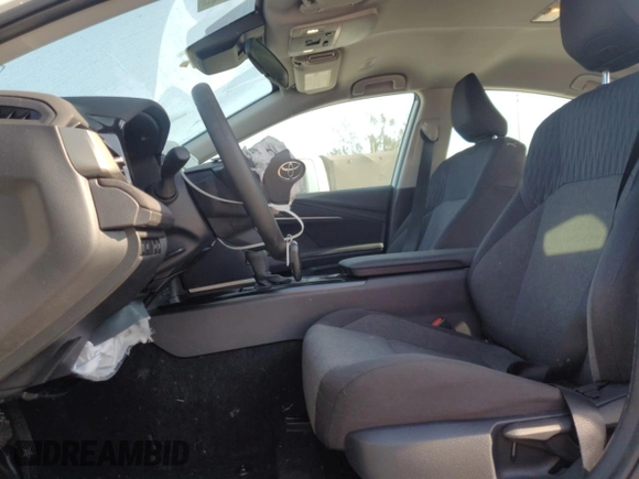 2025 Toyota Camry LE with VIN 4T1DAACK6SU537173, listed as a Copart auction lot 53202015 with 9,999 mi miles and Non Repairable. Bid and sale history available at DreamBid. Image 7.