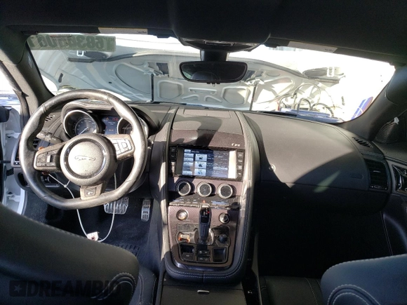 2015 Jaguar F-Type R z VIN SAJWA6DAXFMK11254, wystawiony jako Copart lot #70306061 z przebiegiem 26 837 mil mil oraz Szkody całkowita. Historia ofert i sprzedaży dostępna na DreamBid. Obrazek 9.