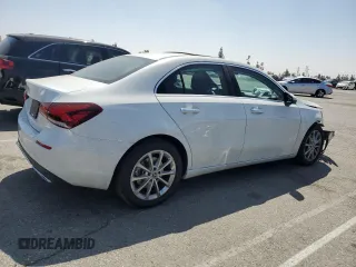 2020 Mercedes-Benz A 220 with VIN W1K3G4EB5LW043959, listed as a Copart auction lot 53447275 with 36,185 mi miles and Salvage Title. Bid and sale history available at DreamBid. Image 3.