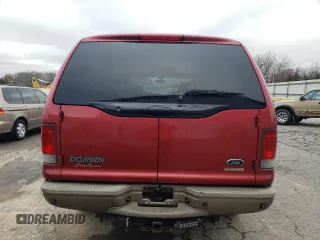 2003 Ford Excursion Eddie Bauer с VIN 1FMNU45S63EC62376, выставлен на аукционе Copart как лот 83900044 с пробегом 212 734 миль миль и Списание • Salvage title. История ставок и продаж доступна на DreamBid. Изображение 6.