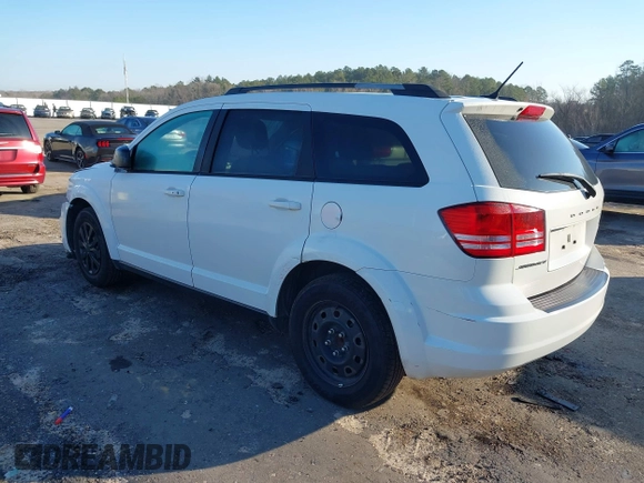 2017 Dodge Journey SE with VIN 3C4PDCAB4HT626945, listed as a IAAI auction lot 41209102 with 158,288 mi miles and . Bid and sale history available at DreamBid. Image 3.