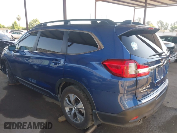 2021 Subaru Ascent Premium with VIN 4S4WMAFD2M3419062, listed as a IAAI auction lot 42433709 with 58,493 mi miles and . Bid and sale history available at DreamBid. Image 3.