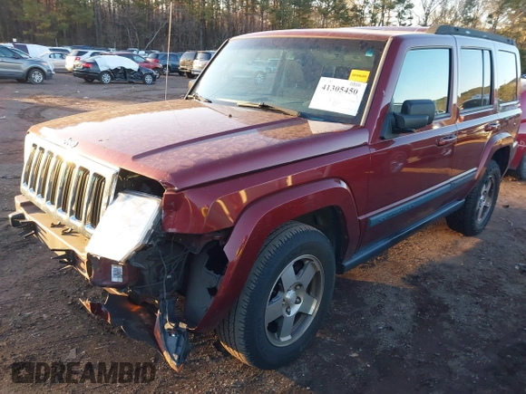2009 Jeep Commander Sport with VIN 1J8HH48K59C500605, listed as a IAAI auction lot 41305450 with 86,315 mi miles and . Bid and sale history available at DreamBid. Image 2.