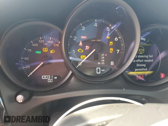 2024 Porsche Macan with VIN WP1AA2A53RLB14849, listed as a Copart auction lot 57979155 with 10,031 mi miles and Salvage title. Bid and sale history available at DreamBid. Image 9.