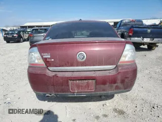 2008 Mercury Sable Premier z VIN 1MEHM42W48G612137, wystawiony jako Copart lot #50747605 z przebiegiem 146 268 mil mil oraz Czysty tytuł • Clean title. Historia ofert i sprzedaży dostępna na DreamBid. Obrazek 6.