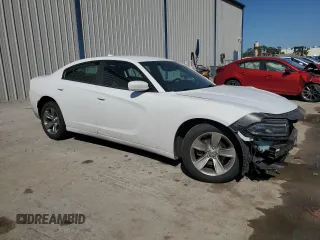 2018 Dodge Charger SXT Plus with VIN 2C3CDXHG7JH169445, listed as a Copart auction lot 53265555 with 107,024 mi miles and Salvage Title. Bid and sale history available at carsss.com. Image 4.