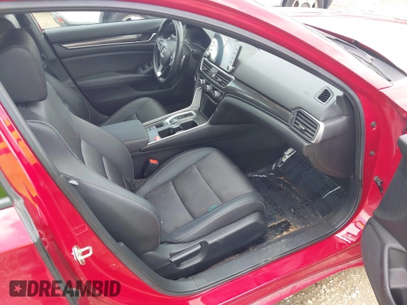2019 Honda Accord Sport z VIN 1HGCV2F36KA013605, wystawiony jako IAAI lot #42518305 z przebiegiem 90 777 mil mil oraz . Historia ofert i sprzedaży dostępna na DreamBid. Obrazek 5.