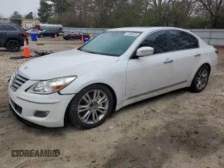2011 Hyundai Genesis with VIN KMHGC4DF1BU135779, listed as a Copart auction lot 47365635 with 131,422 mi miles and Salvage Title. Bid and sale history available at carsss.com. Image 1.