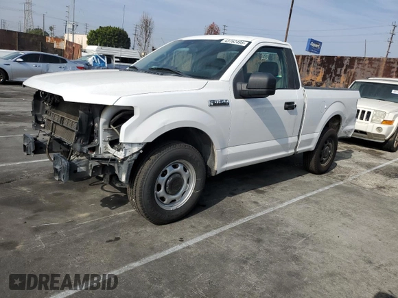 2019 Ford F-150 XL with VIN 1FTMF1CB8KKC86738, listed as a Copart auction lot 43762495 with 37,483 mi miles and Clean title. Bid and sale history available at DreamBid. Image 1.