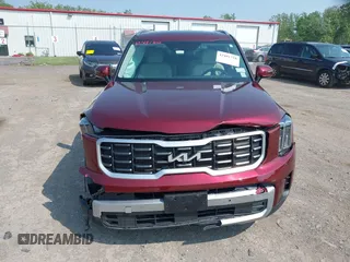 2023 Kia Telluride SX X-Pro with VIN 5XYP5DGC8PG376862, listed as a IAAI auction lot 42481710 with 17,517 mi miles and . Bid and sale history available at DreamBid. Image 12.