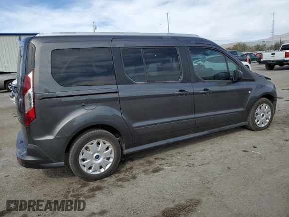2017 Ford Transit Connect XLT z VIN NM0GE9F70H1338655, wystawiony jako Copart lot #49731475 z przebiegiem 95 905 mil mil oraz Szkoda całkowita • Salvage title. Historia ofert i sprzedaży dostępna na DreamBid. Obrazek 3.