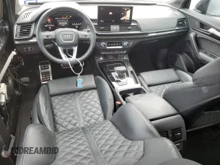2023 Audi SQ5 Sportback Premium Plus with VIN WA124AFY0P2185529, listed as a Copart auction lot 85858434 with 14,976 mi miles and Salvage Title. Bid and sale history available at DreamBid. Image 8.