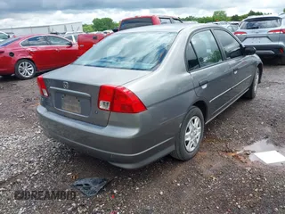 2005 Honda Civic VP with VIN 1HGES16365L004990, listed as a IAAI auction lot 42208038 with Not Provided miles and . Bid and sale history available at DreamBid. Image 4.