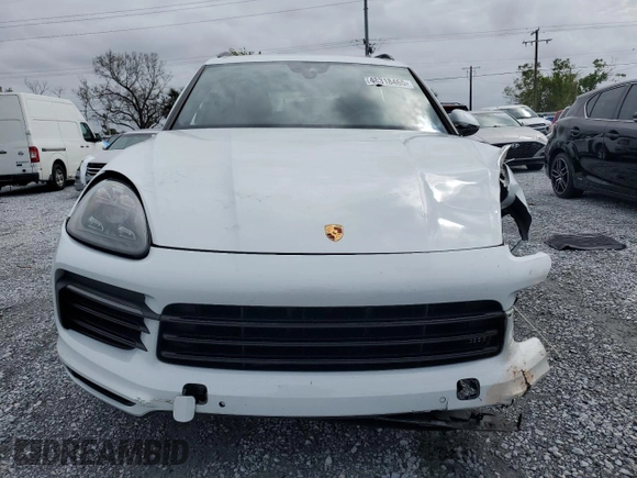 2021 Porsche Cayenne with VIN WP1AA2AY9MDA07852, listed as a Copart auction lot 48318465 with Not provided miles and Salvage title. Bid and sale history available at DreamBid. Image 5.