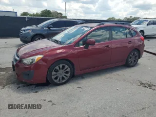 2014 Subaru Impreza Special Sports Premium with VIN JF1GPAL66E8298360, listed as a Copart auction lot 62212075 with 83,310 mi miles and Salvage title. Bid and sale history available at DreamBid. Image 1.